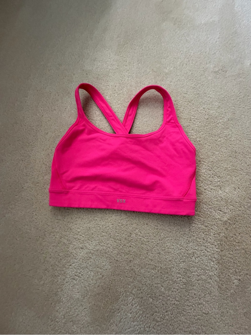 VSX Hot Pink Racerback Sports Bra